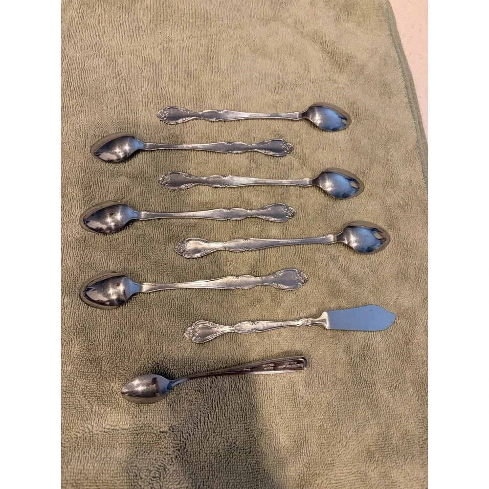 Vintage NSCO NORMA Stainless Japan Flatware 7pc Lot